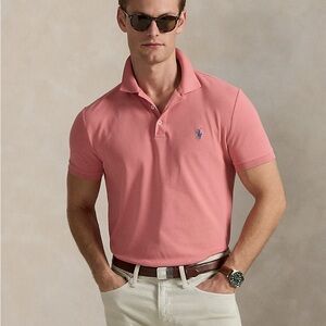 Polo by Ralph Lauren Men's Coral Polo Shirt